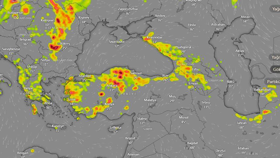 Kuvvetli sağanak geliyor! Meteoroloji 3 ili ‘dikkatli olun’ diyerek uyardı 6